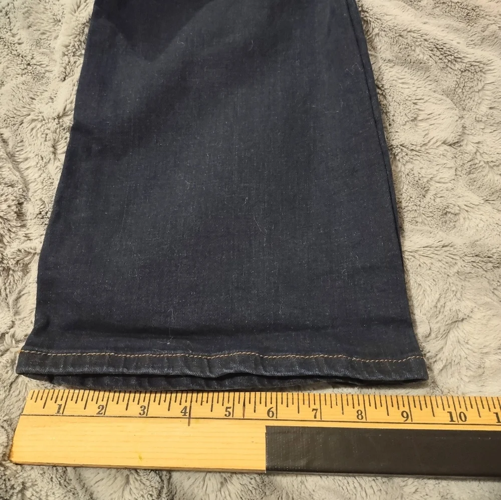 NWT Dividend‎ Flare Low Waist Jeans size 10 Dark Blue
